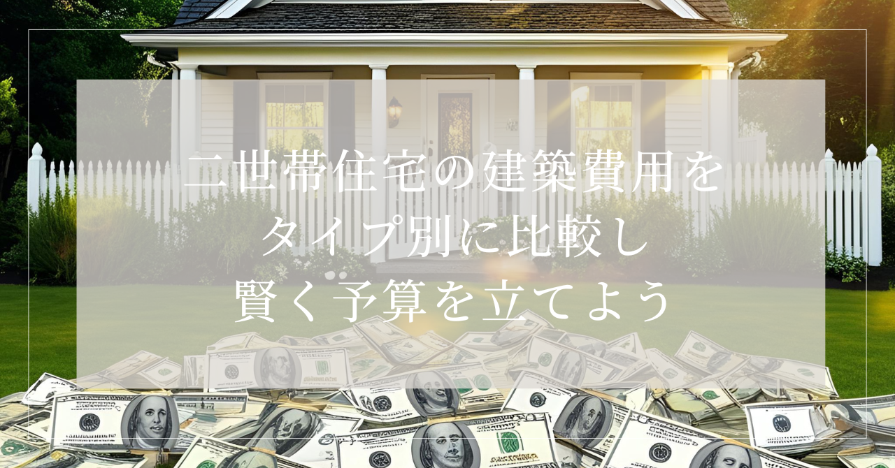 二世帯住宅 金額